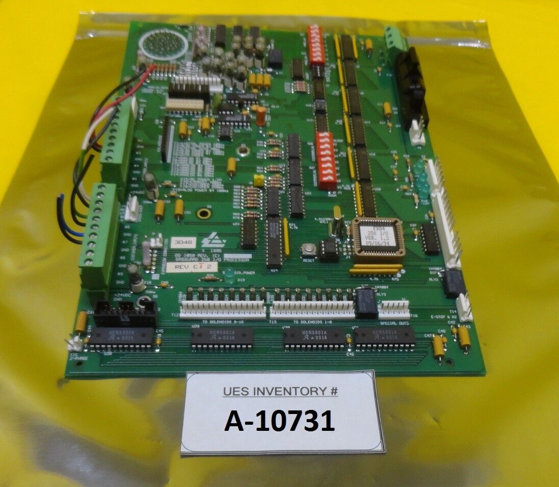 Air Products DD 1050 Gasguard 250 I/O Processor Board PCB Used Working
