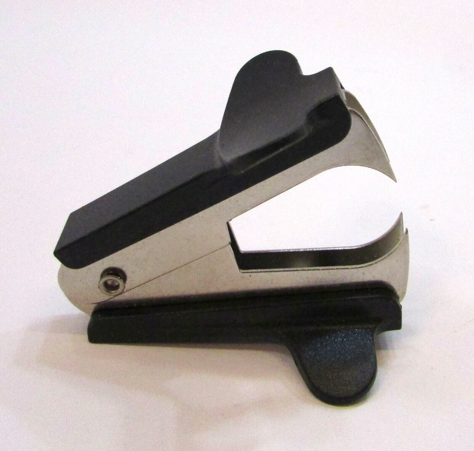 Vintage 1990s Good Working Black Plastic Steel Handheld Swingline Staple Remover