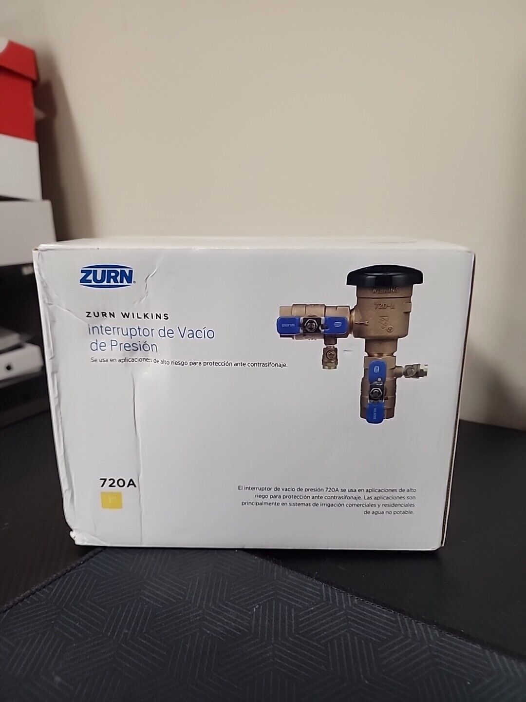 Zurn-Wilkins 1-720A Pressure Vacuum Breaker sw1