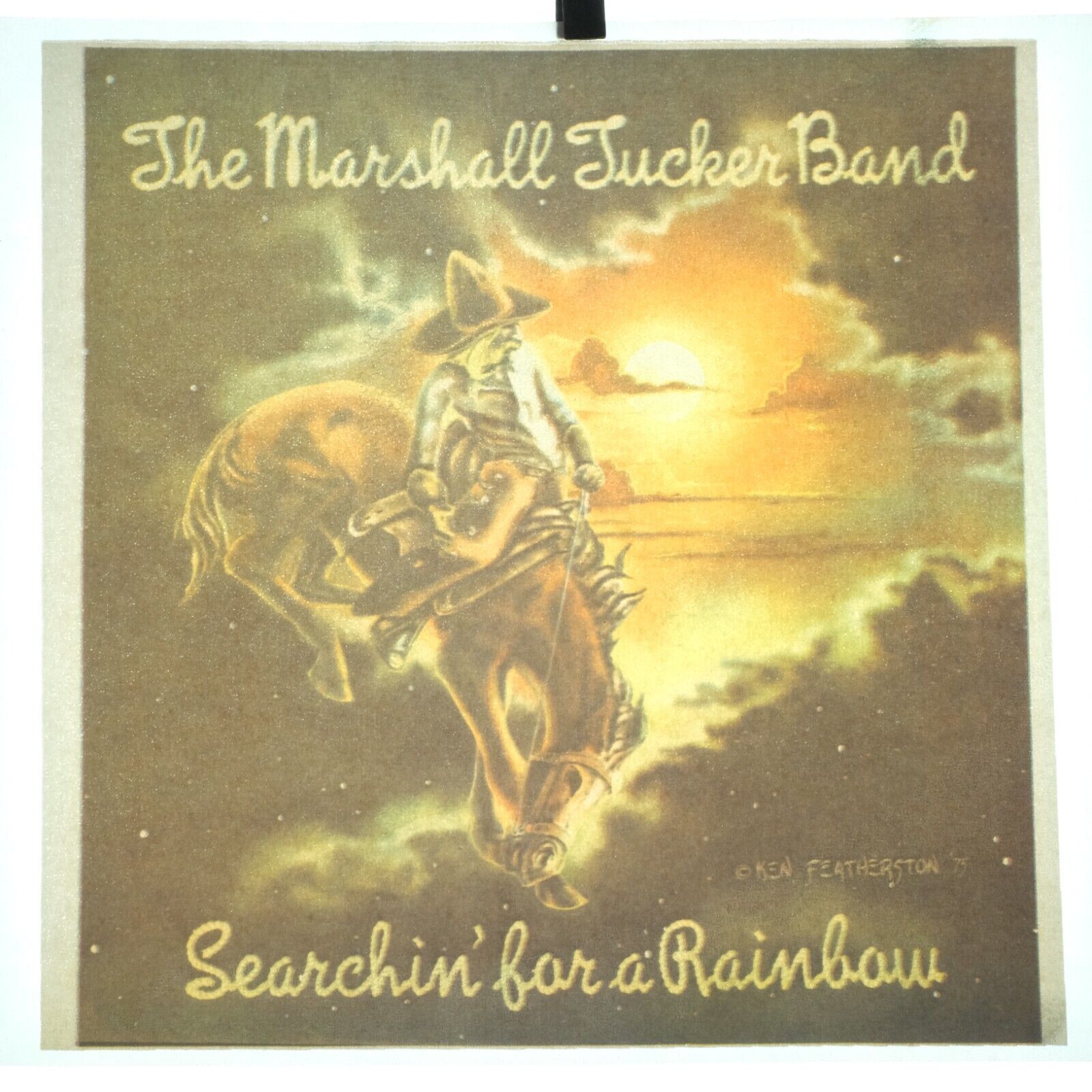 Authentic VINTAGE The Marshall Tucker Band Search for a Rainbow Transfer Iron On