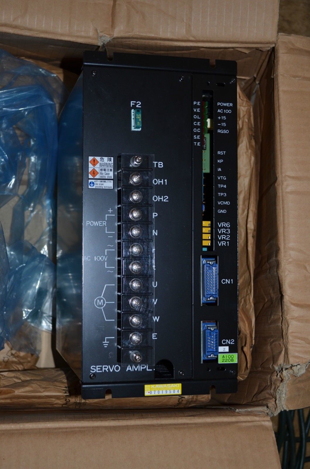 Sanyo Denki 27BA100FFT30 BL Super Servo Amplifier new