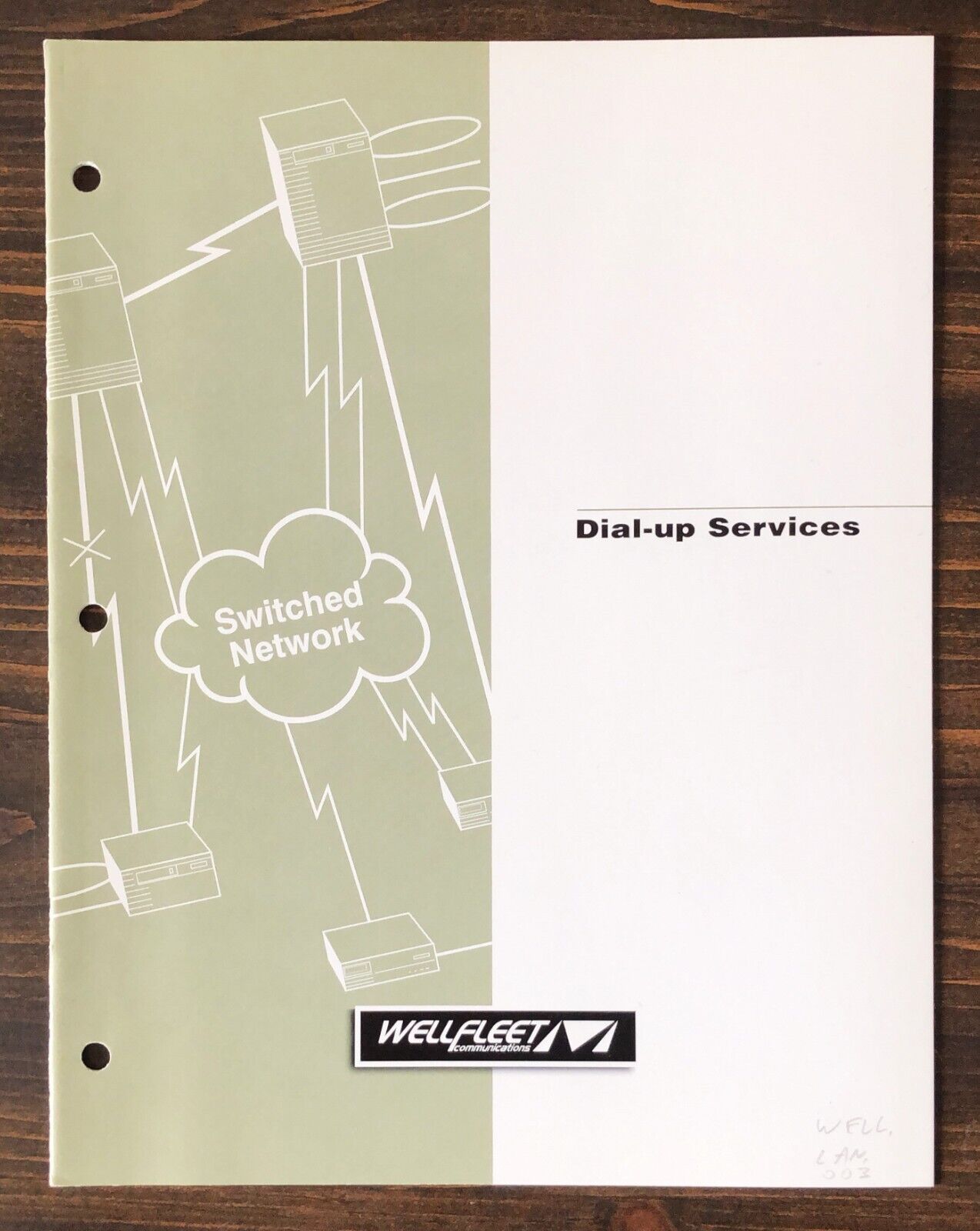 Wellfleet Communications - Dial-up Services Sales Brochure (1993)