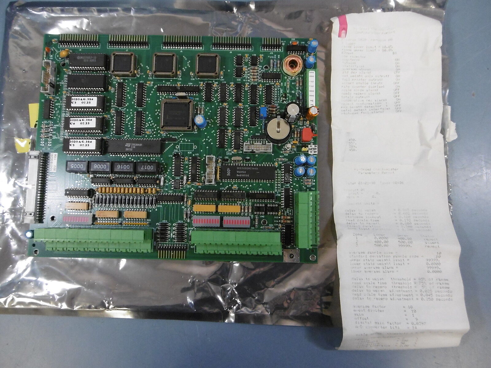 Hi Speed 5D-01B-0026 G* Checkweigher Processor Board
