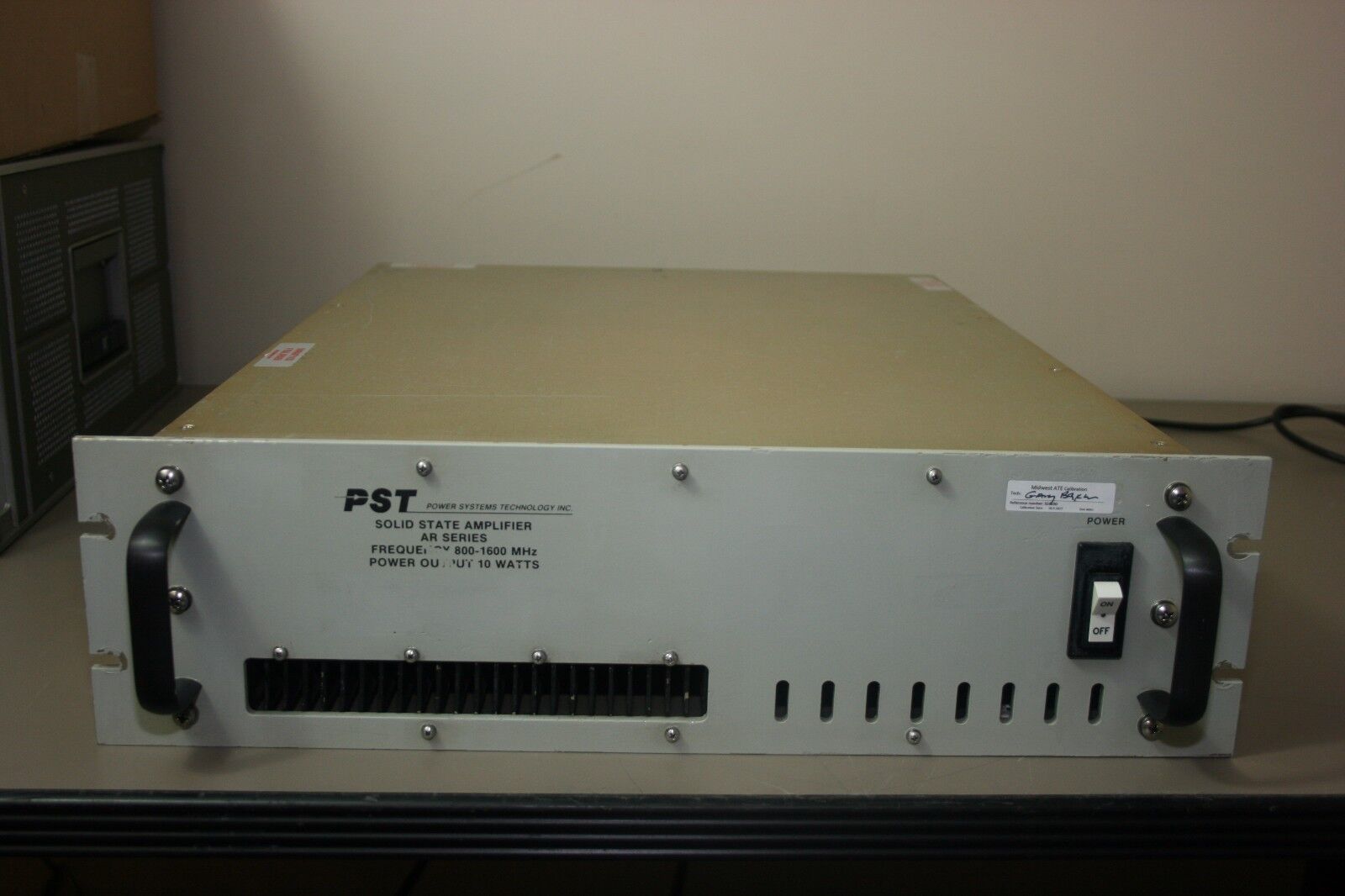 Comtech PST AR881537 Amplifier, 10 Watt, 800Mhz-1.6Ghz, Calibrated with Warranty