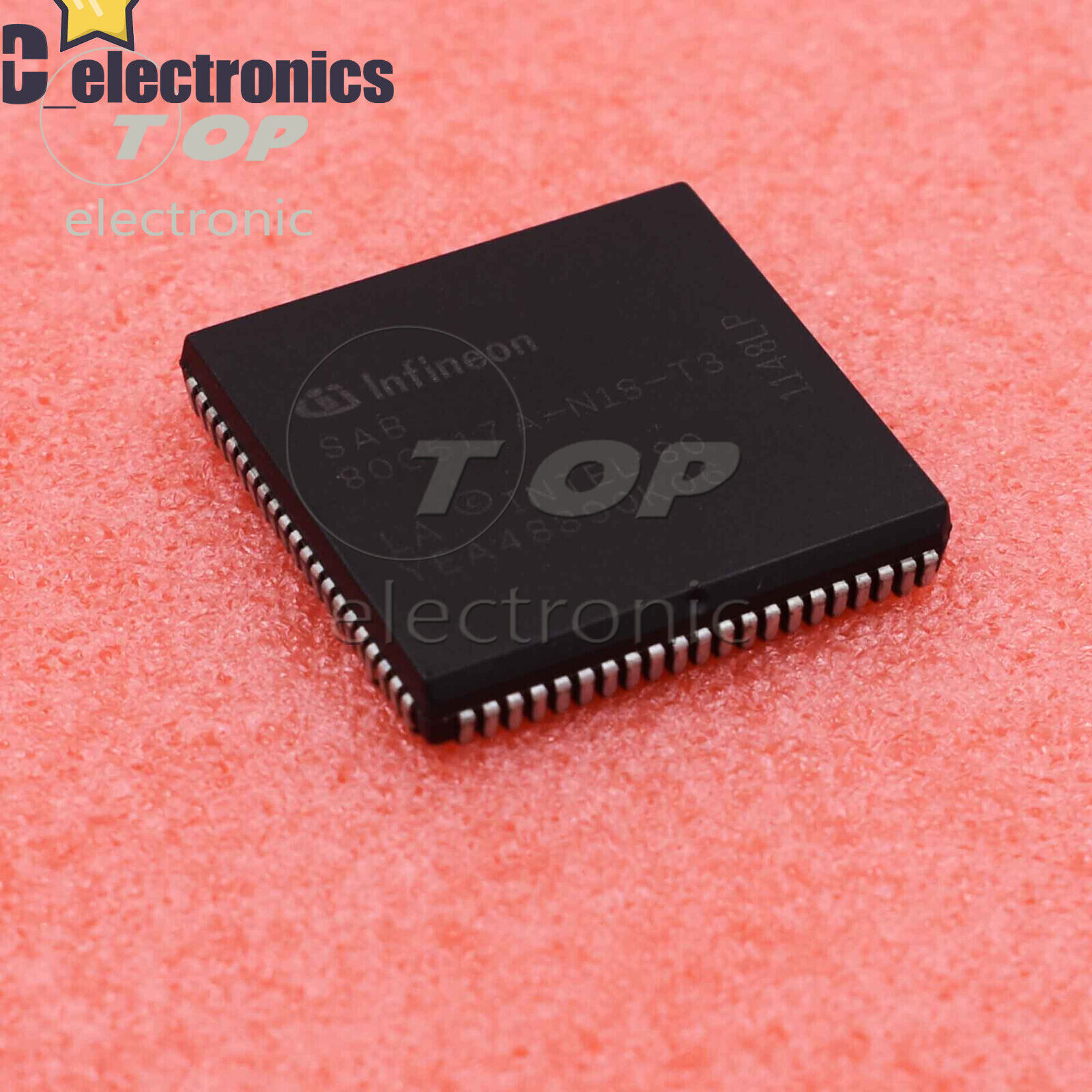 1PCS/5PCS SAB80C517A-N18-T3 8-T3 SAB80C517 PLCC 8-Bit CMOS Single-Chip A3GS