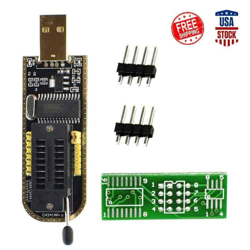 USB Programmer CH341A Series 24 EEPROM BIOS LCD Writer 25 SPI Flash