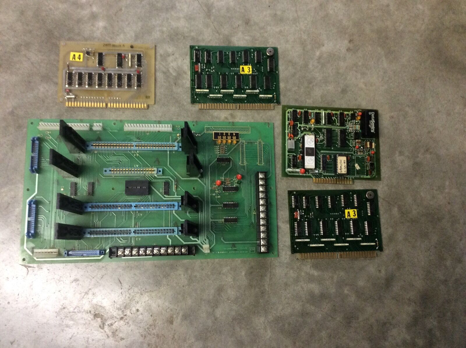 NCI Motherboard Drumfiller Assy 7405-00335 And Lot Of 4 Other Boards