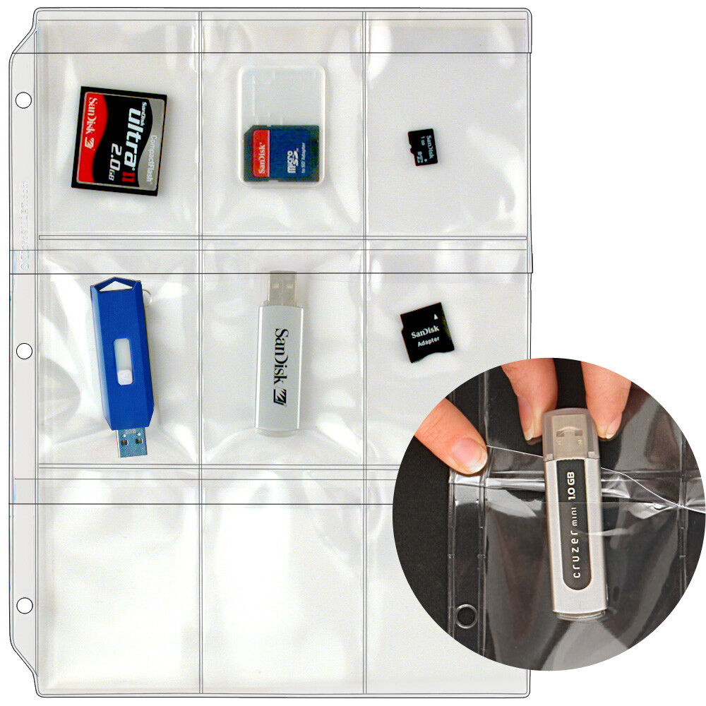 StoreSMART Plastic Memory (SD) Cards and Flash Drives 10Pk RMSTWPF-MEMRY-10