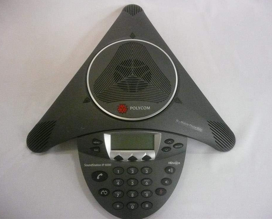 Polycom Sound Station IP6000 VOIP Conference Phone 2201-15600-001
