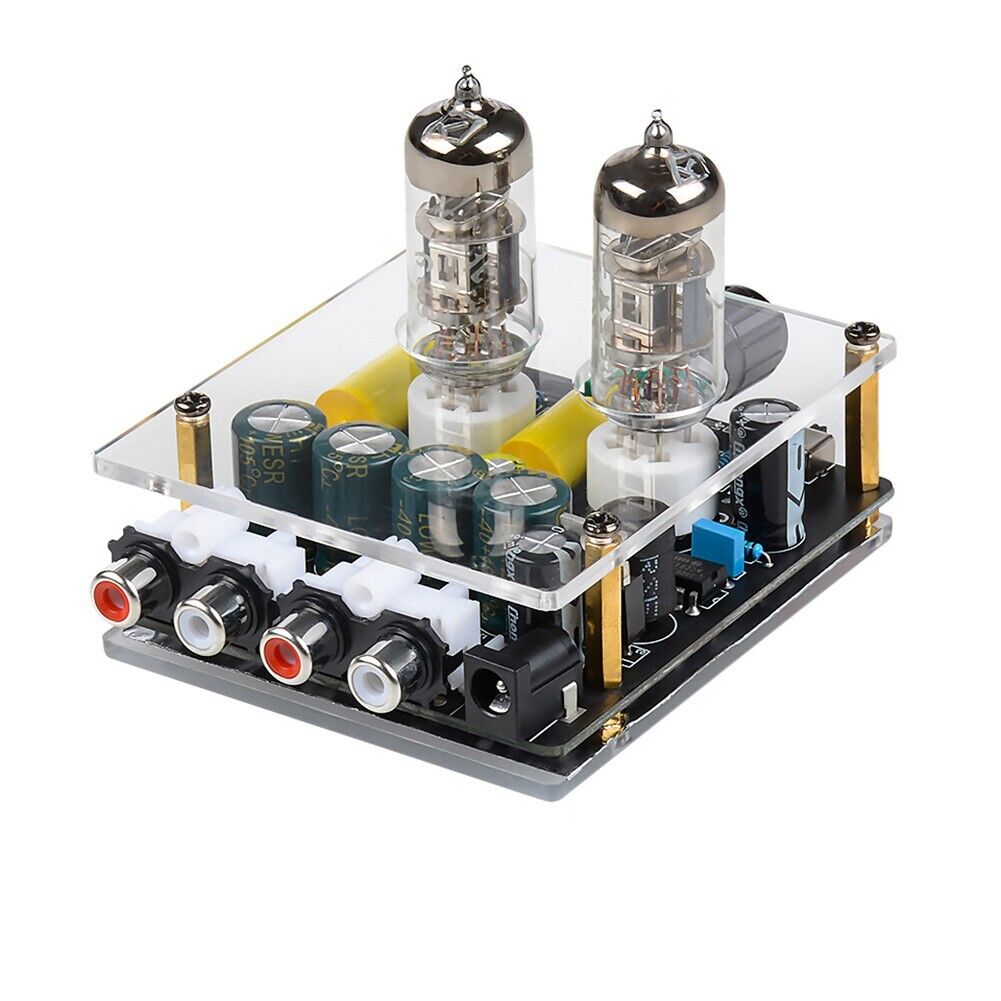 Upgraded Preamplifier Amplifiers HiFi Tube Preamp Amp Speaker Sound Home Theater