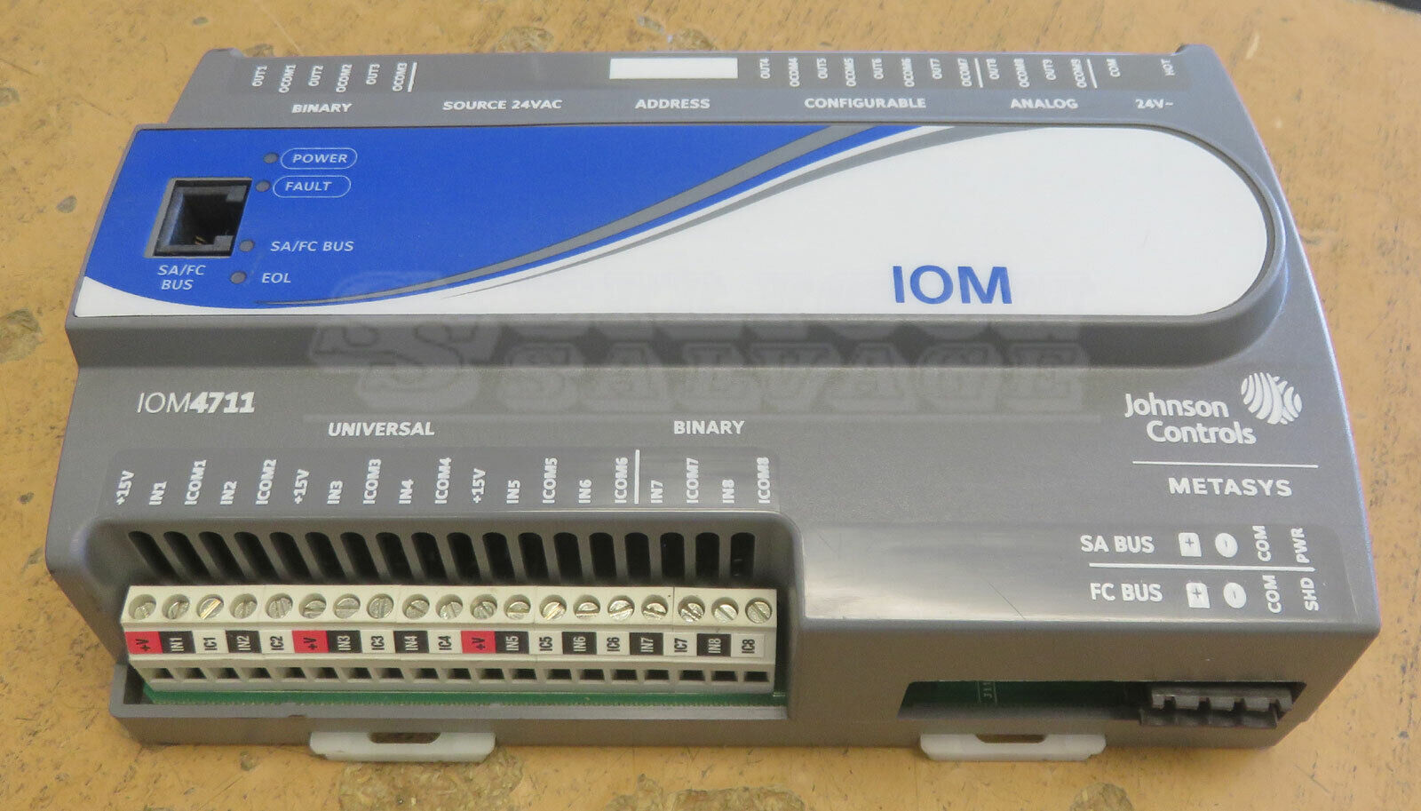 Johnson Controls Metasys IOM4711 Expansion Module MS-IOM4711-0 