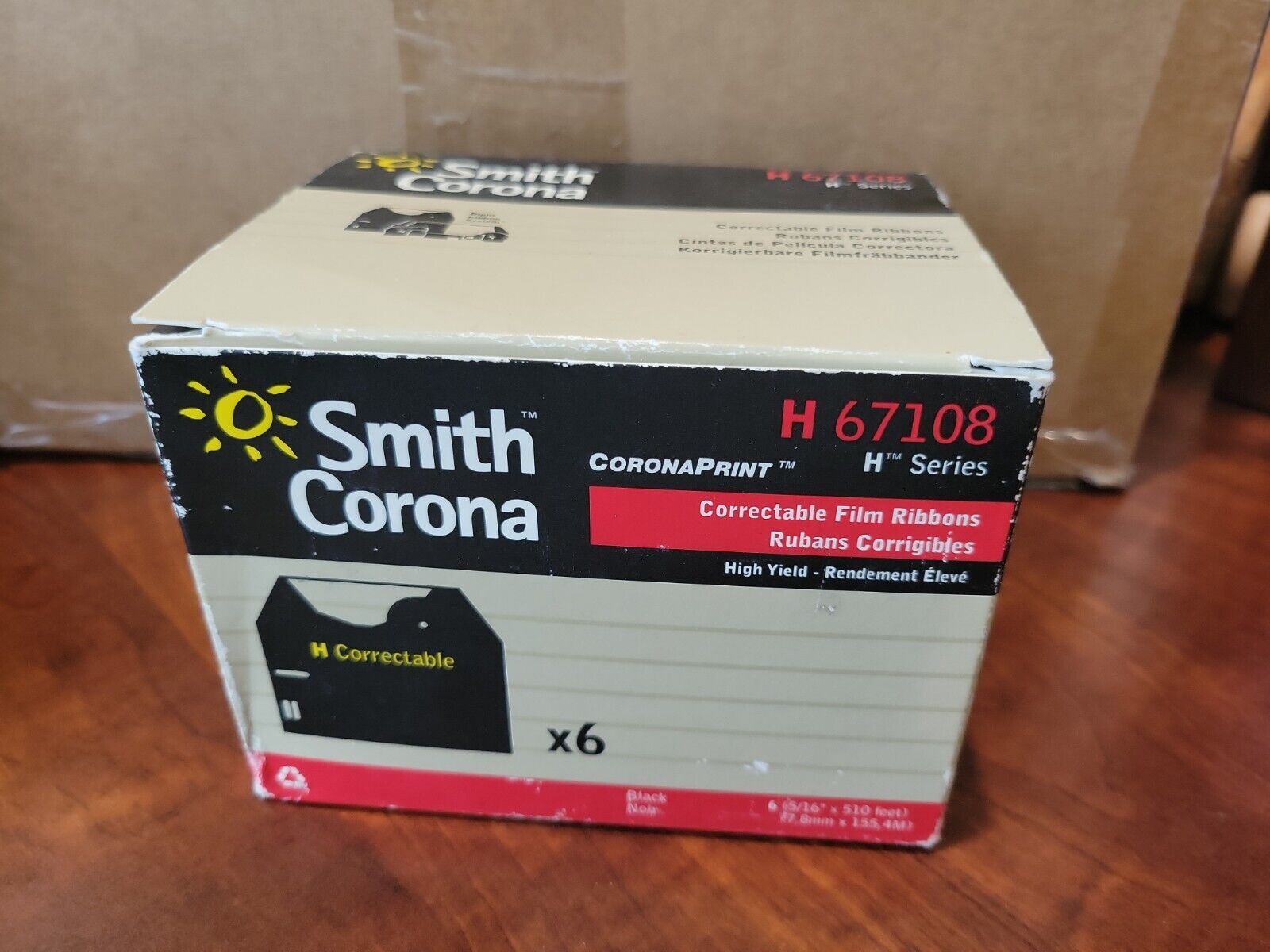 Smith Corona H 67108, Film Ribbons - FAST SHIPPING 🚚 