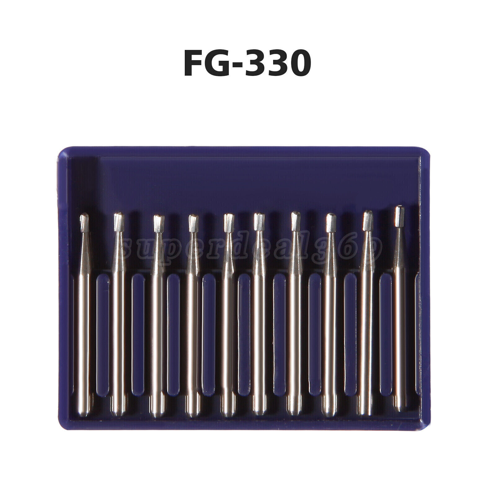 10 Pcs/pack FG High Speed Dental Tungsten Steel Carbide Crown Cutting Burs DL