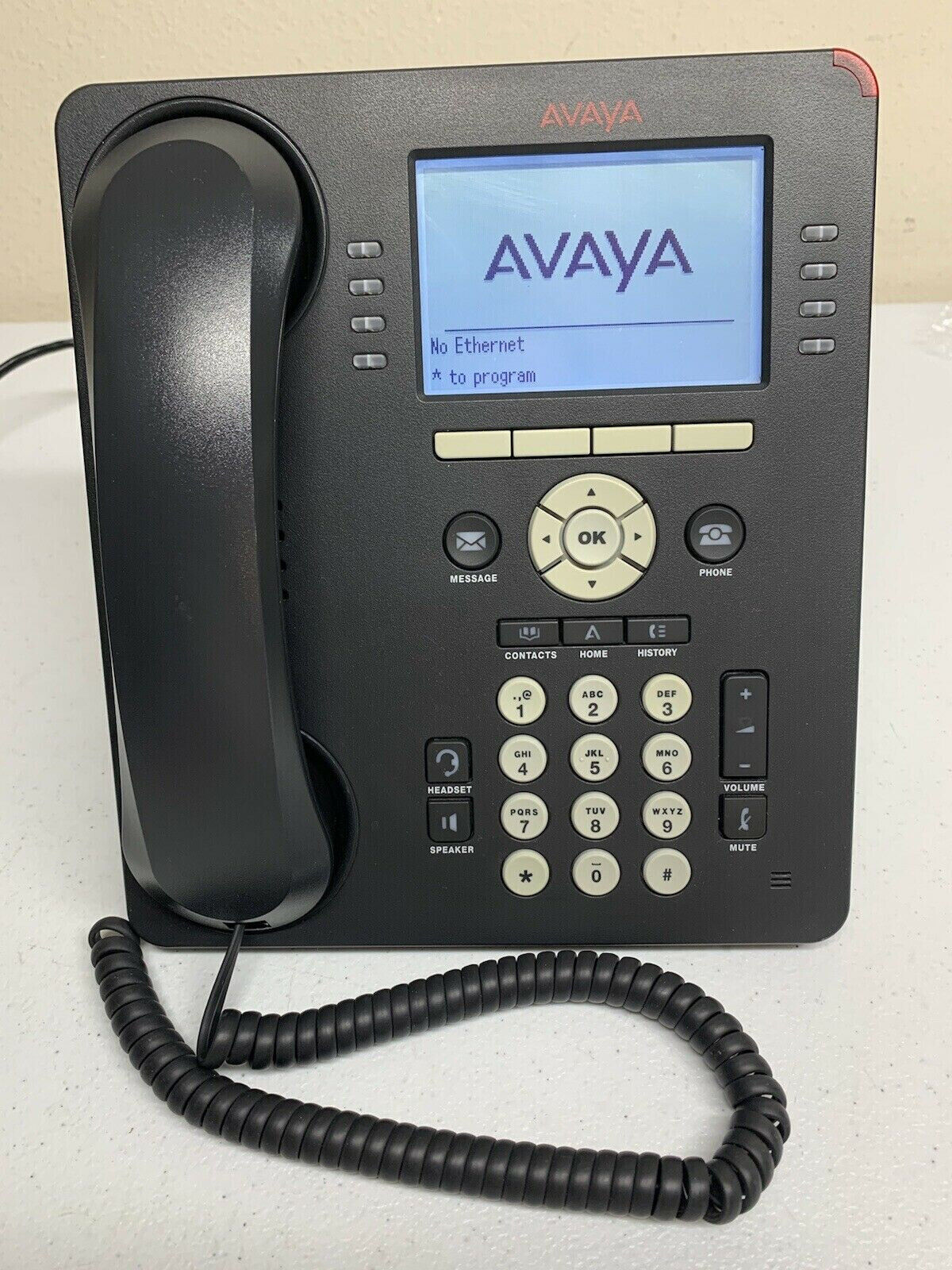 Avaya 9608 Phone with Stand 700480585 9608D01A-1009 IP-Phone VoIP Telephone
