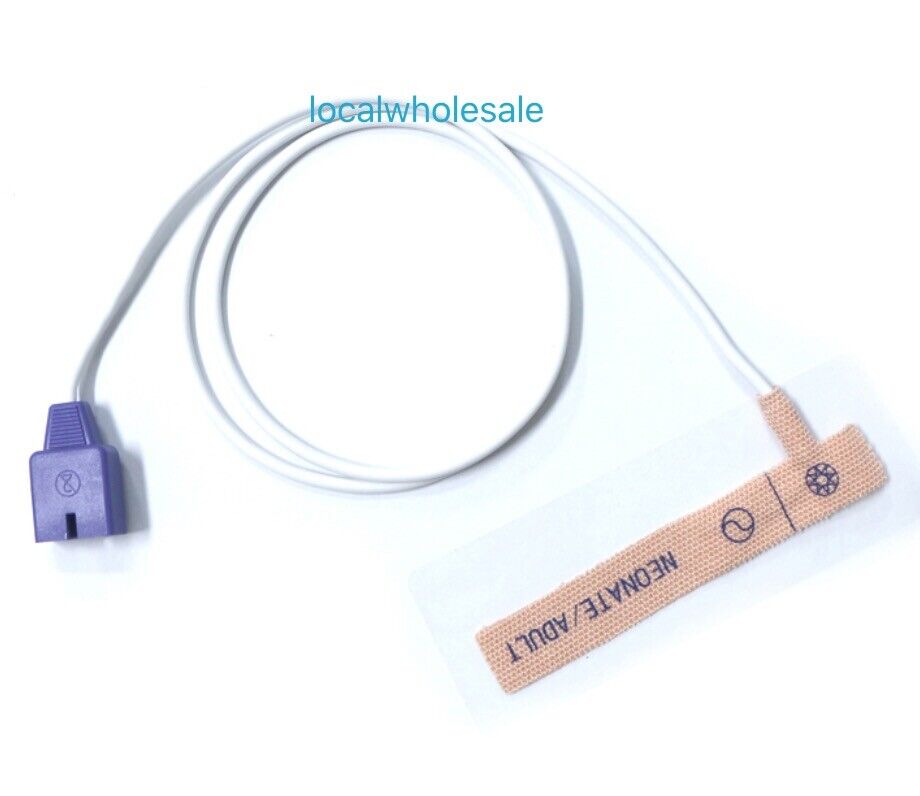 25pcs/lot  Nellcor Disposable Oximax Spo2 Sensor Compatible For Adult Neonate
