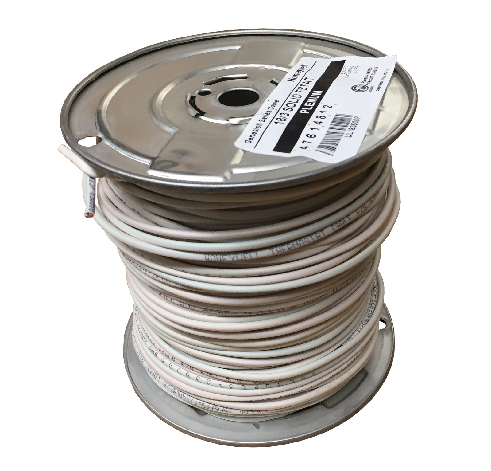 Genesis TWP-18/8 (47660312) Plenum-Rated Thermostat Wire in 250ft Roll