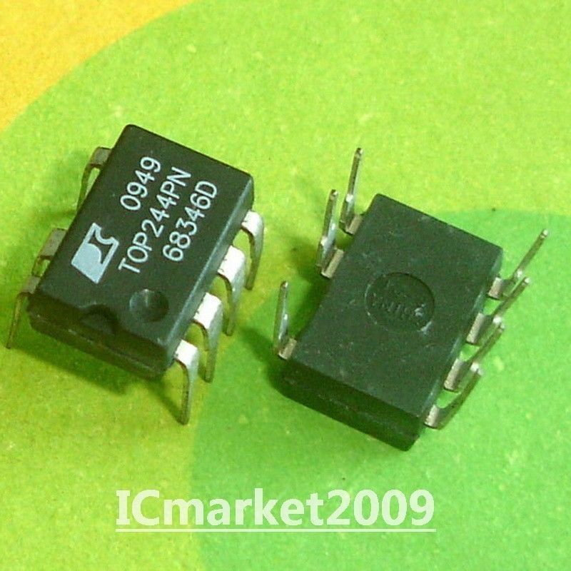 50 PCS TOP244PN DIP-7 TOP244P TOP244 Integrated Off-line Switcher Chip IC