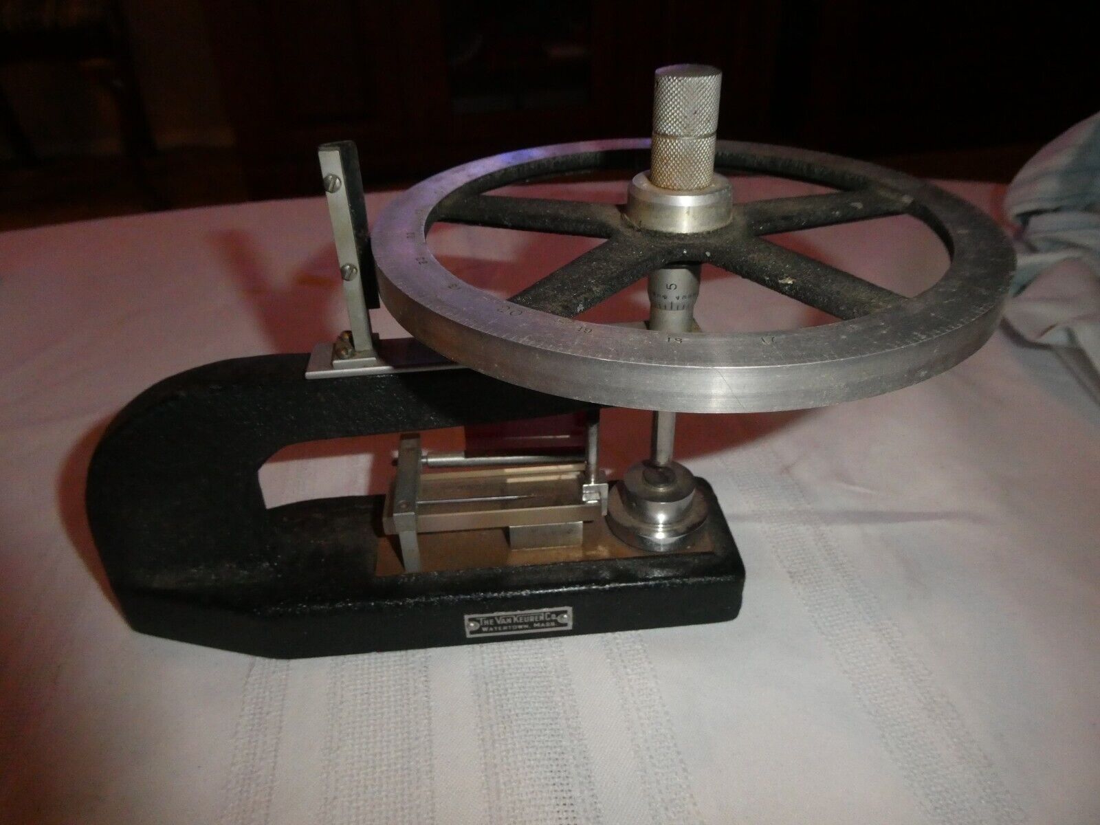 Vintage Van Keuren Company Light Wave Micrometer