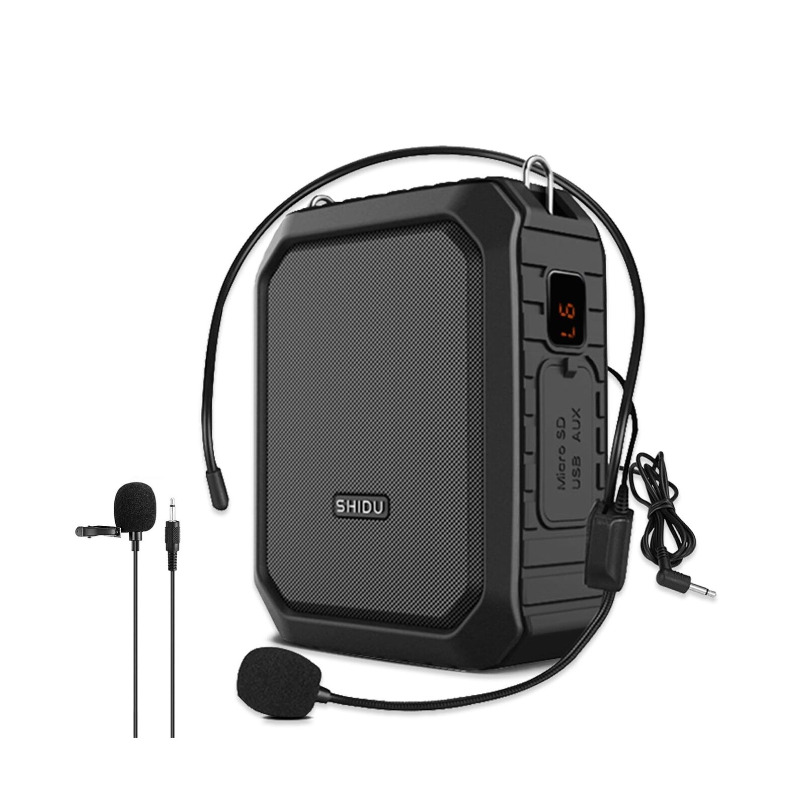 Voice Amplifier with Lapel Microphone/Microphone Headset-18W Waterproof Megap...