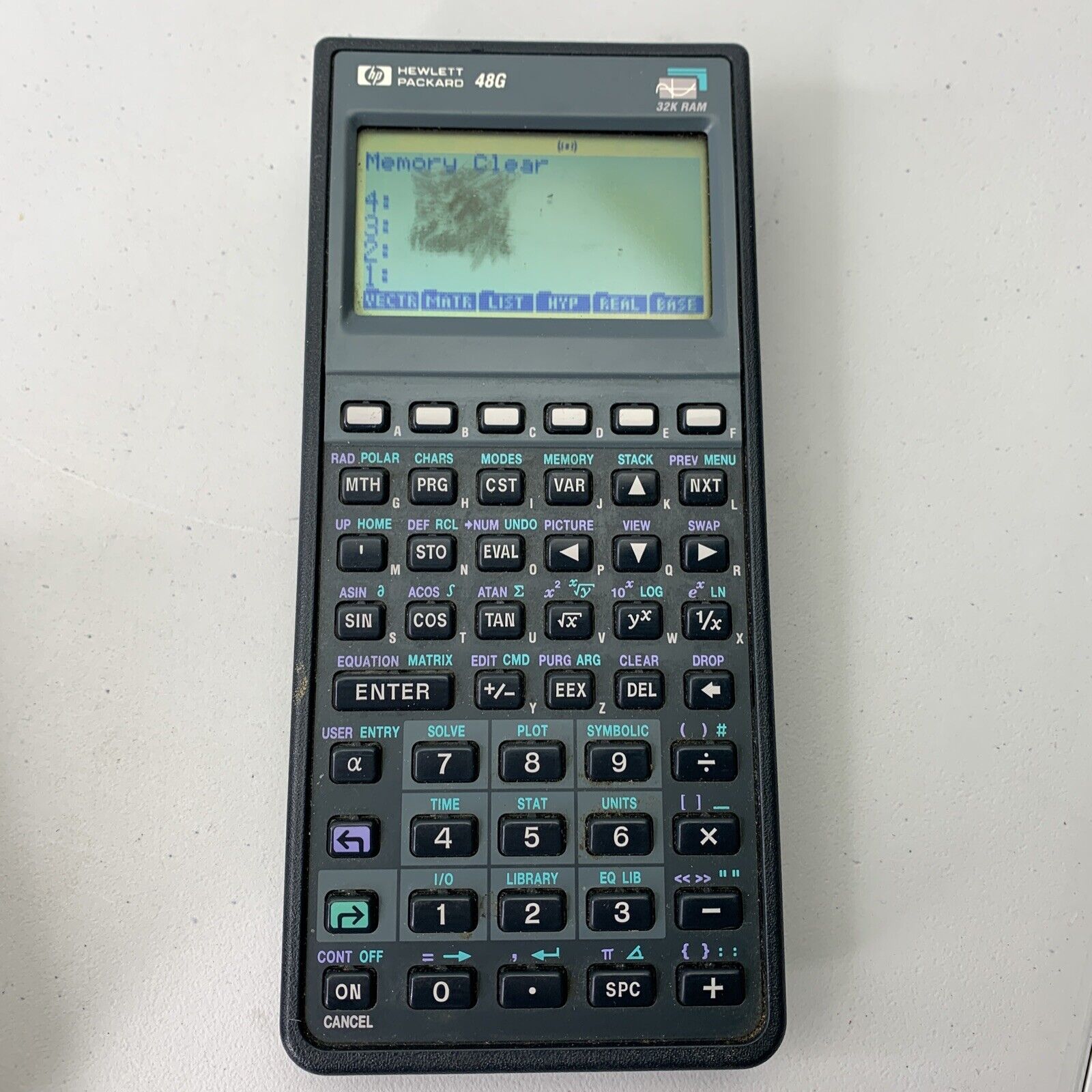 Hewlett Packard HP 48G Graphing Calculator 32k Ram Singapore Tested Working