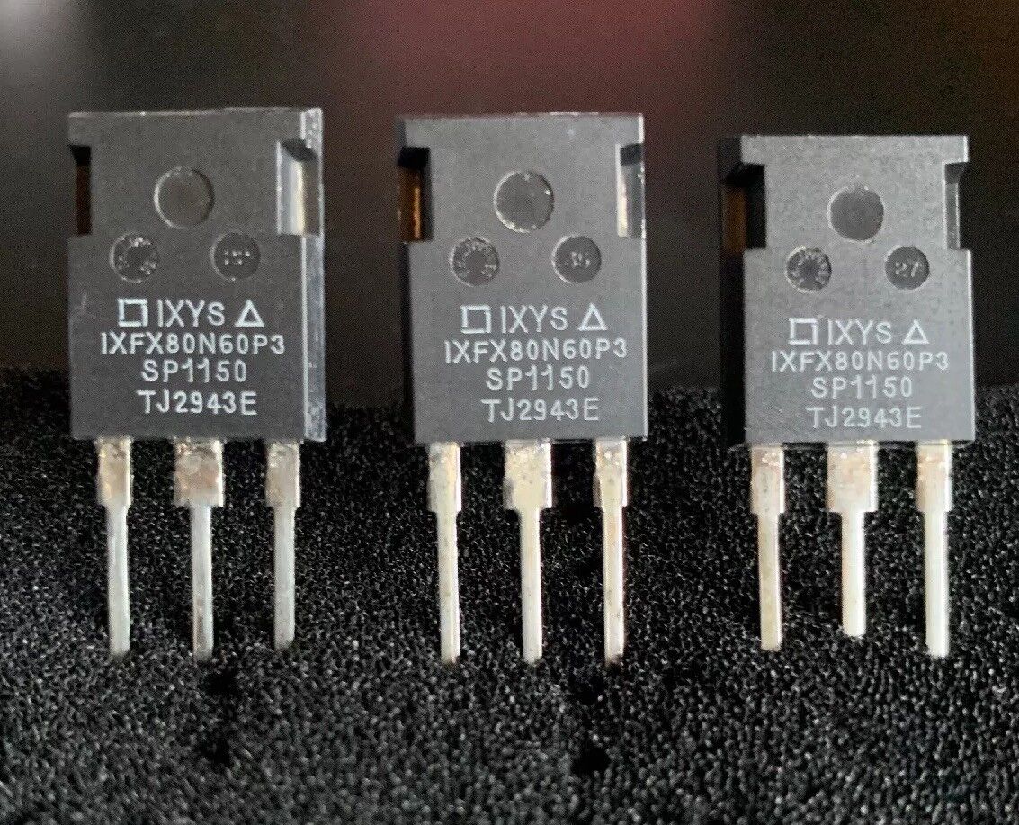 Lot of (3) IXYS IXFX80N60P3 MOSFET “New” -Free Shipping