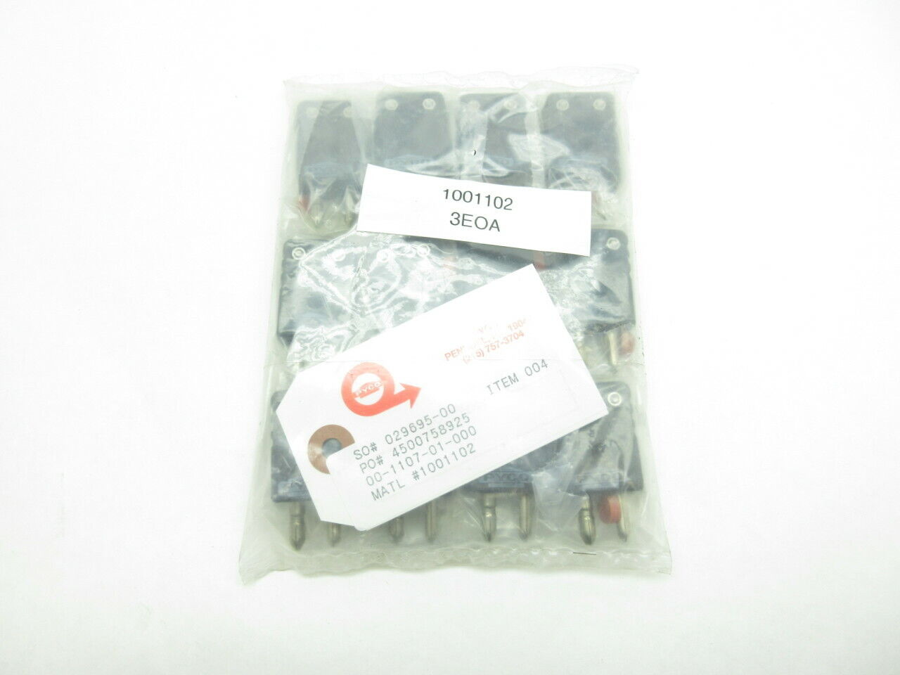 Pack Of 12 Pyco 00-1107-01-000 Thermocouple Head Temperature Sensor