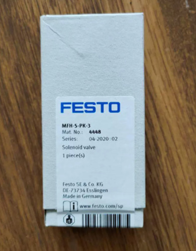 New One Festo MFH-5-PK-3 4448 Solenoid Valve  MFH5PK3