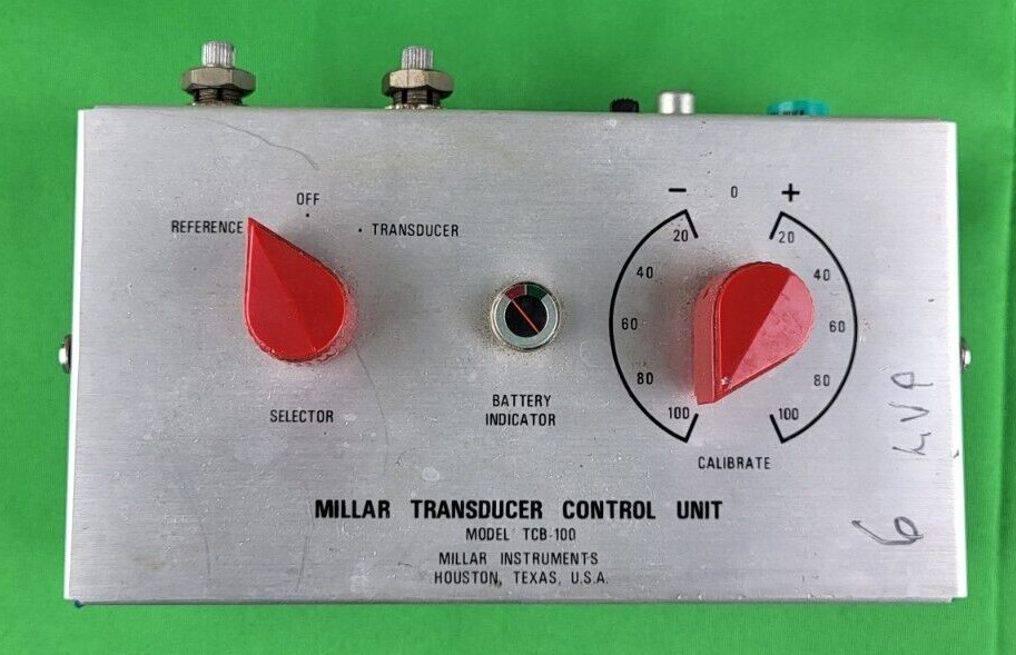 VINTAGE MILLAR TRANSDUCER CONTROL UNIT MODEL TCB-100