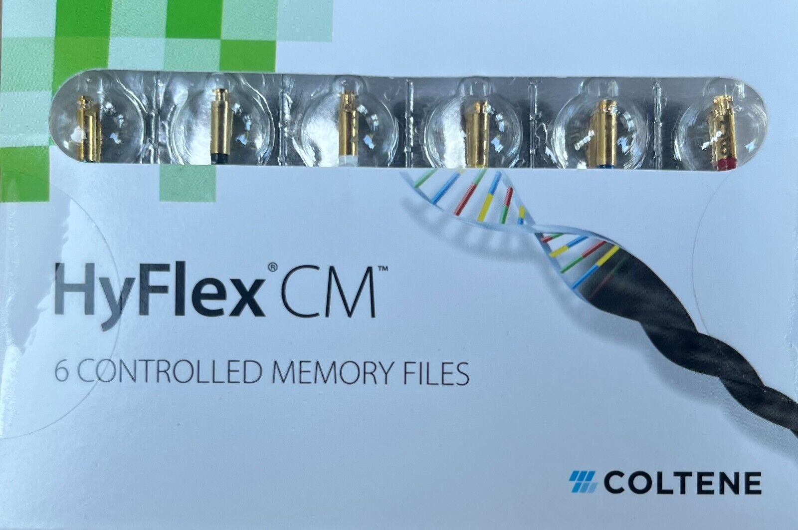 Coltene HyFlex CM 25MM  Large Asst Controlled Memory Files Assorted H825LRG