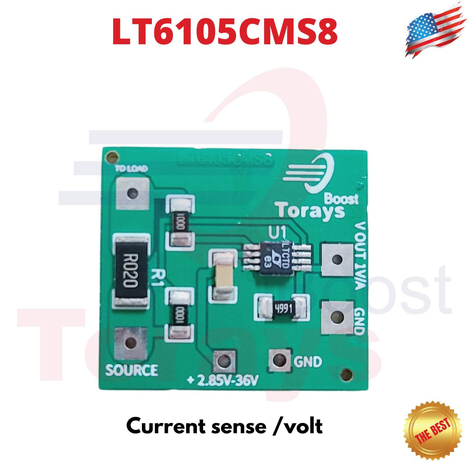 NEW LT6105CMS8 Current Sense Amplifier PCB USA