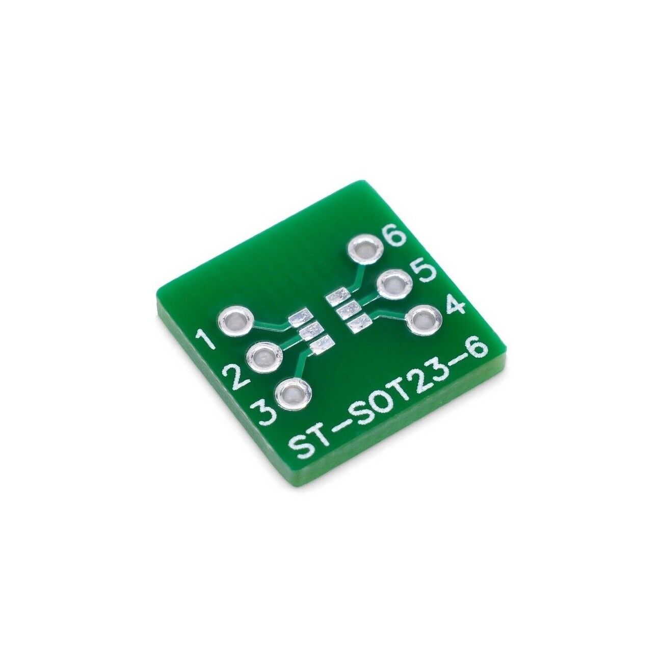 SOT23-6 (6 Pin) SMD to DIP Adapter, PCB Breadboard Adapter ST-SOT23-6,  5 Pieces