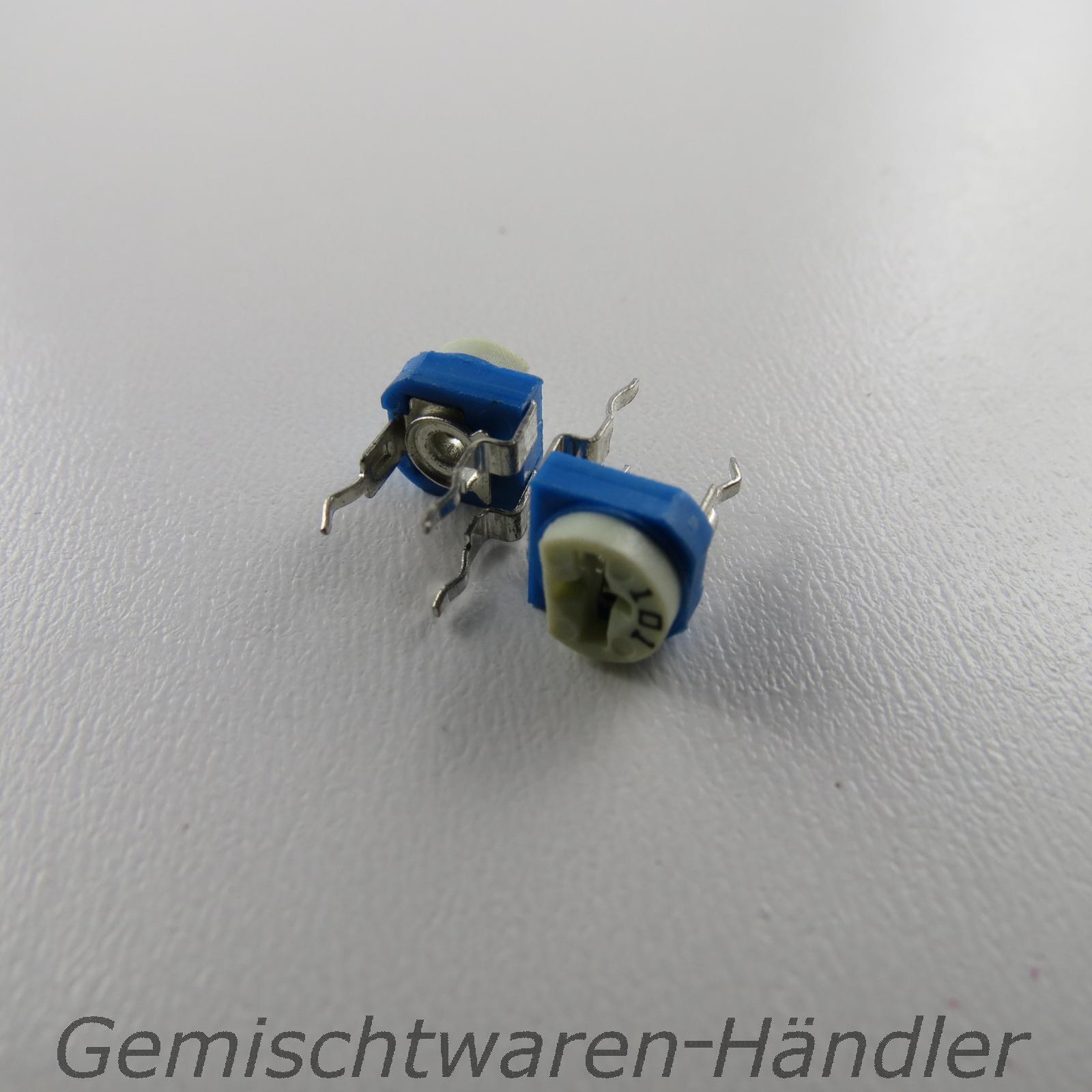 2x 300k Ohm Trimmer Potentiometer Trimmpoti Rotational Resistance Rotary Setting