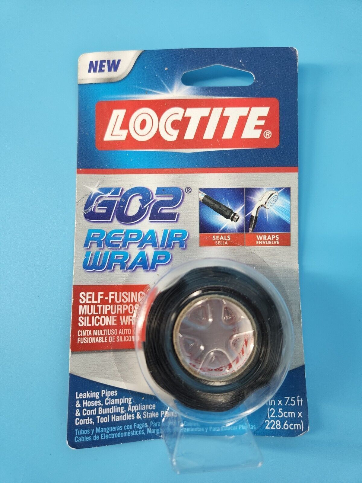 Loctite Go2 Black Repair Wrap 1-Inch by 7.5-Foot Roll