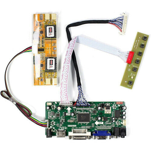 HDMI+VGA+DVI+Audio Input LCD Controller Board For HSD190MEN4 M170EN06