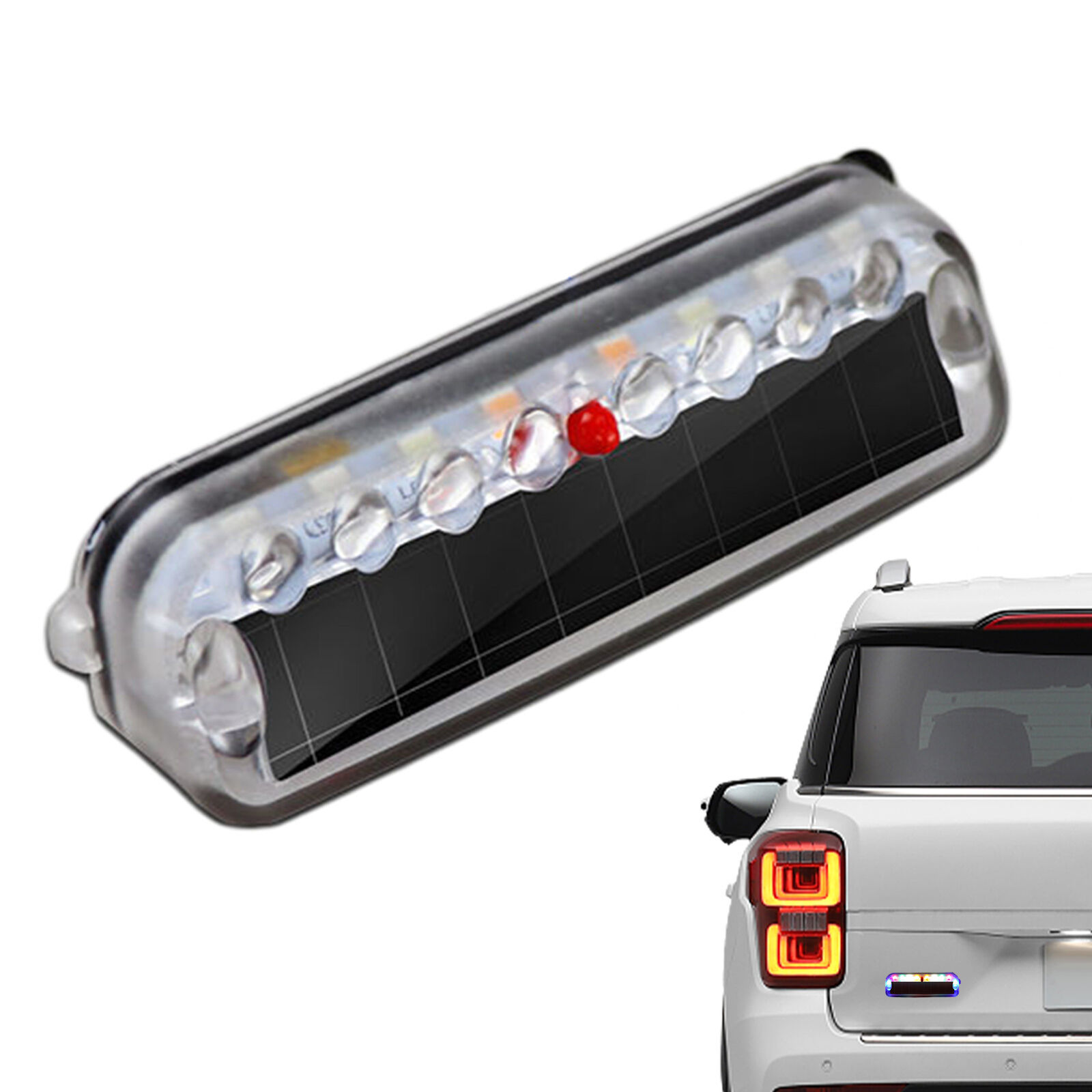 Flash Light LED Warning Light Car Truck Emergency Solar Strobe Warning Light
