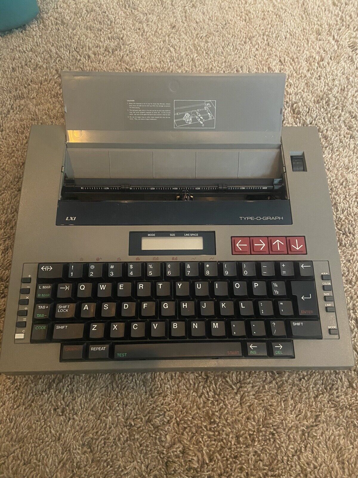 Vintage Sears 35370 LXI Type-O-Graph Typewriter