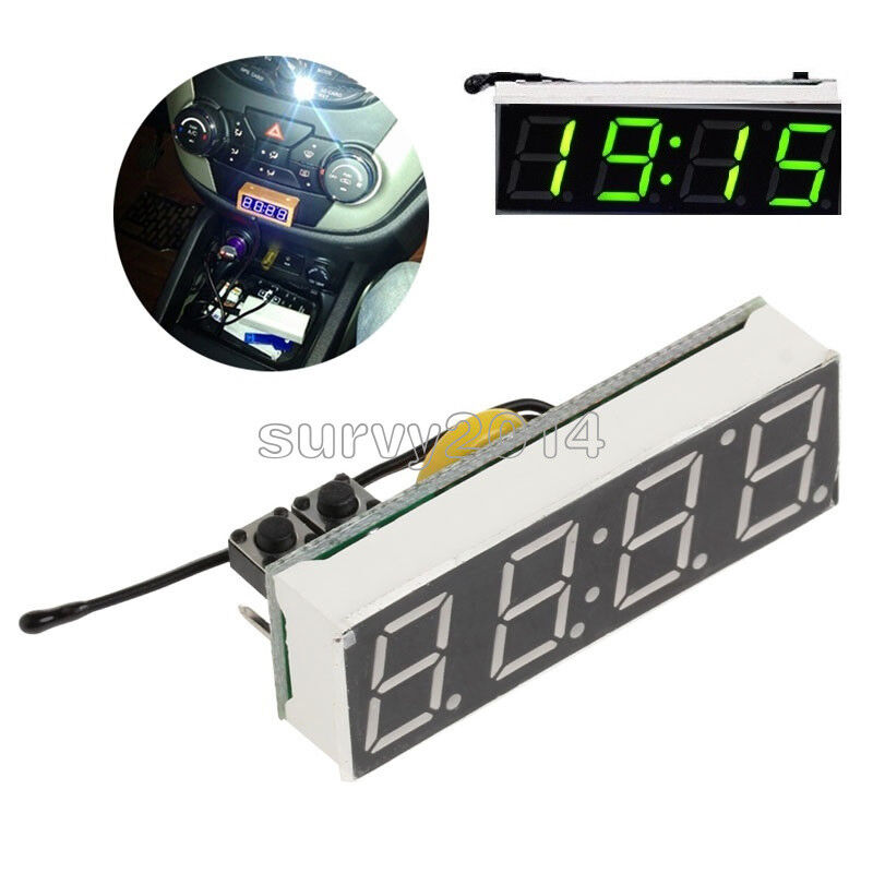 3 in 1 LED High Accuracy DS3231SN digital Clock Temperature Voltage Module