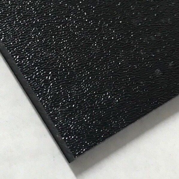 ABS Black Plastic Sheet 1/4\