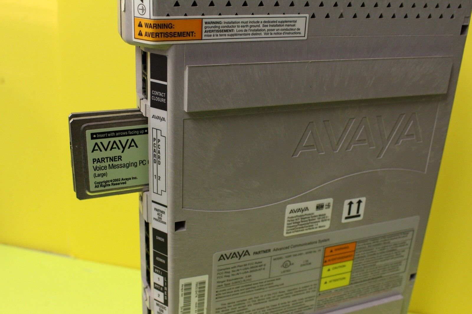 Avaya Partner ACS R8 509 Processor w/Large VM and Back up REFURBISHED & WARRANTY