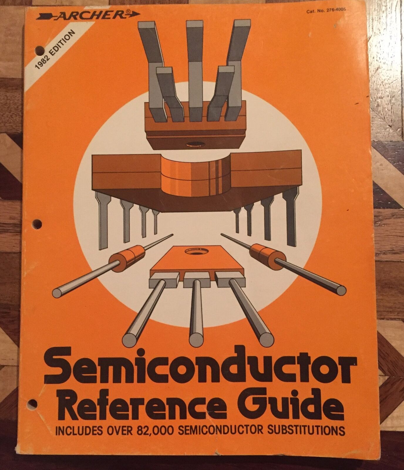 1982 Archer Semiconductor Replacement Guide Manual Radio Shack Sn629