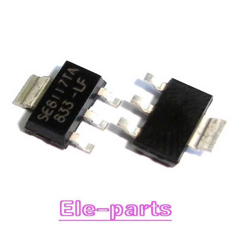 10PCS SE8117TA-LF-ADJ SOT-223 SE8117TA 1A Positive Voltage Regulators Transistor