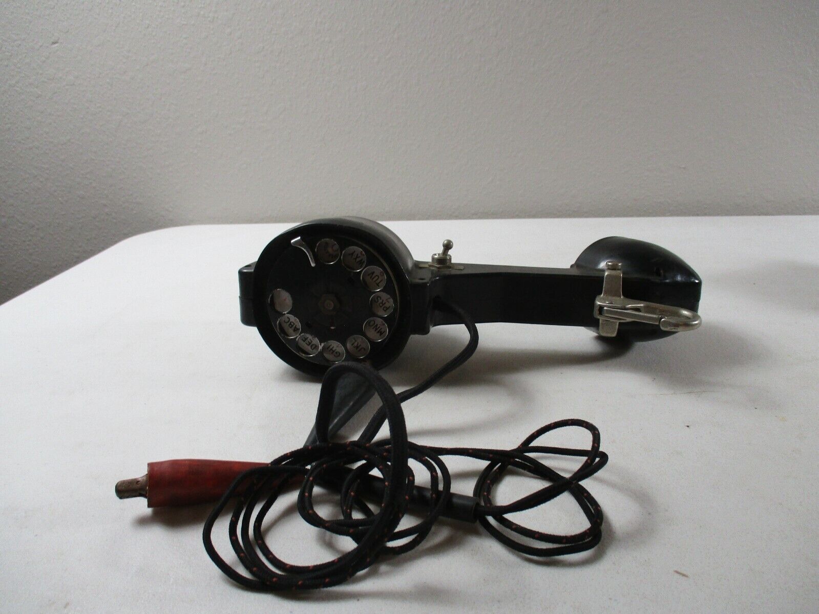 VINTAGE BECO LINEMAN’S ROTARY TELEPHONE TESTER WORKING