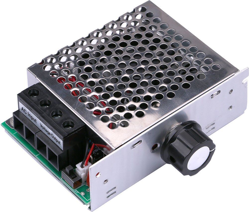 AC 110V 10000W SCR Electronic Voltage Regulator Motor Speed Control Thermosta...