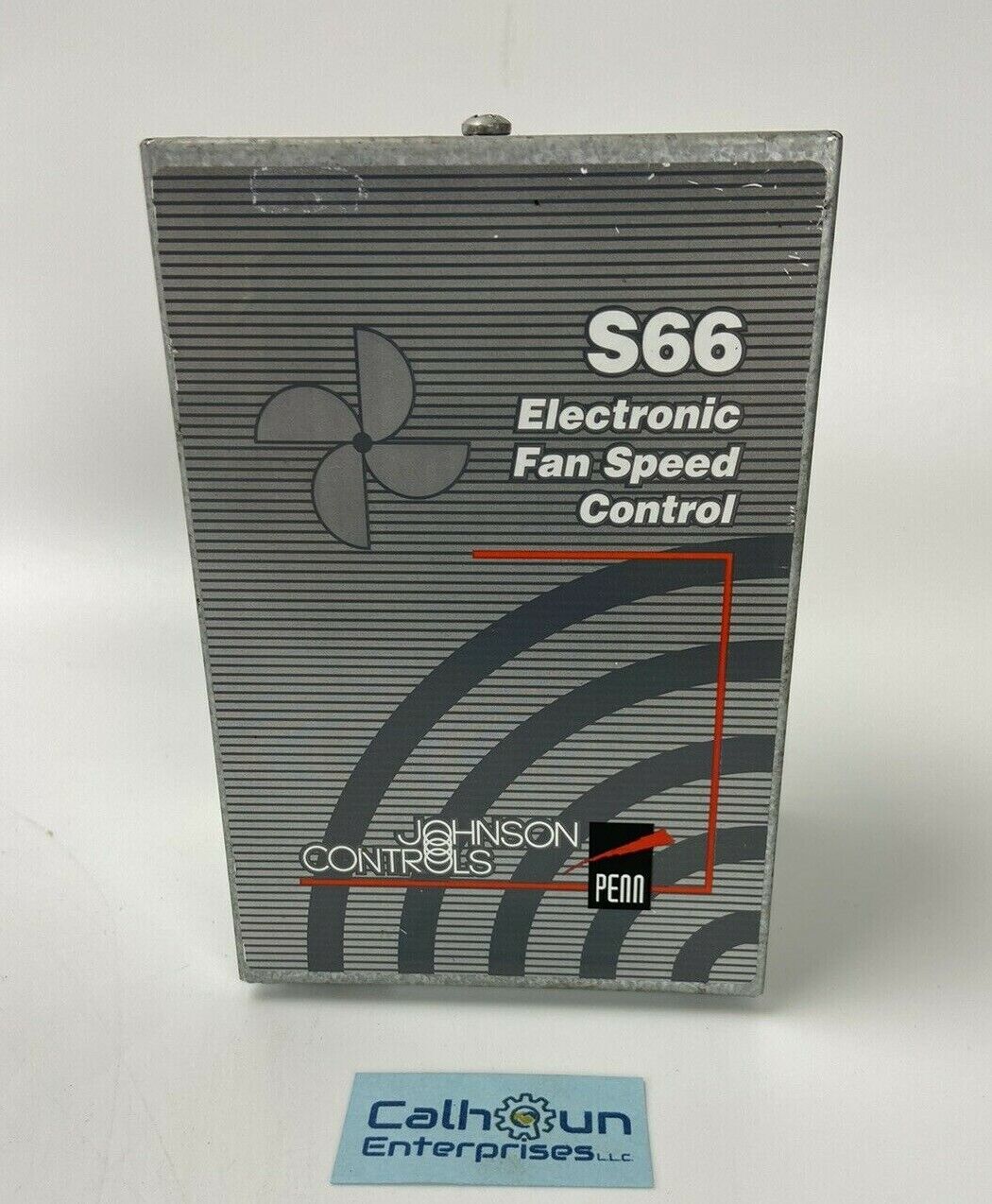 JOHNSON CONTROLS S66 ELECTRIC FAN SPEED CONTROL 24VAC MODEL S66DC-1 **WARRANTY*