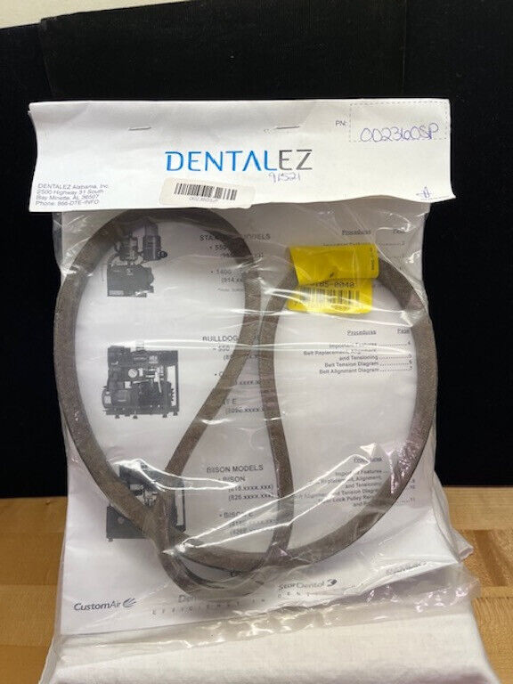 Dental EZ Ram Vac Belt 002360 SP