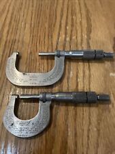 Vintage Lufkin Micrometer Set No.1641 And No.1642 picture