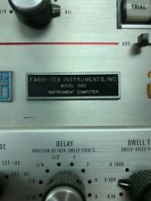 fabri-tek model 1062 instrument computer ANTIQUE RARE NUKE cold war picture