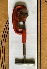 Vintage No. 1-2 Rigid No. 2A Heavy Duty Pipe Cutter Tool 1/8