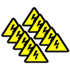 High Voltage Warning Sticker 25pcs for Electrical Safety picture