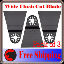 3 Wide Flush Cut Oscillating MultiTool Saw Blade For Craftsman Nextec Ridgid  picture
